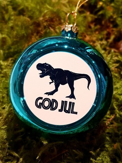 Hovedbilde Julekule dinosaur